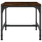 vidaXL Side Table Smoked Oak 40x40x35 cm Engineered Wood