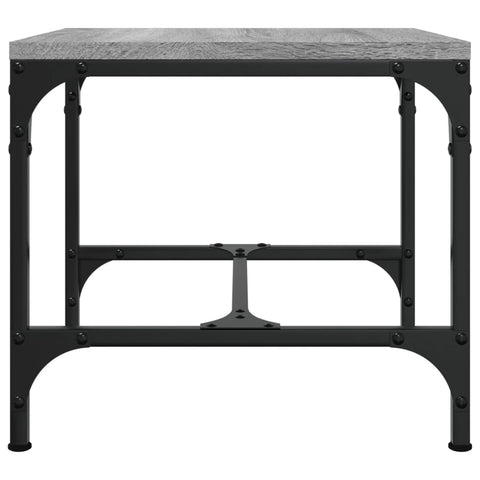 vidaXL Side Table Grey Sonoma 40x40x35 cm Engineered Wood