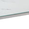 vidaXL Console Table Silver Stainless Steel and Tempered Glass