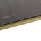 vidaXL Console Table Gold Stainless Steel and Tempered Glass