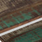 vidaXL Coffee Table Silver Stainless Steel and Solid Wood Reclaimed