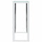 vidaXL Console Table 110x30x70 cm Stainless Steel and Glass