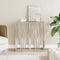 vidaXL Console Table 70x30x70 cm Stainless Steel and Glass