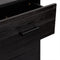 vidaXL Chest of Drawers Black 42x35x110 cm Solid Pinewood