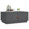 vidaXL Coffee Table Grey 80x50x35 cm Solid Wood Pine