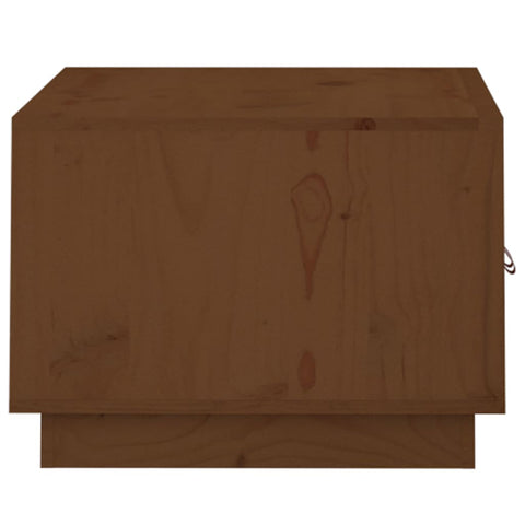 vidaXL Coffee Table Honey Brown 80x50x35 cm Solid Wood Pine