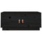 vidaXL Coffee Table Black 80x50x35 cm Solid Wood Pine