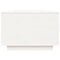 vidaXL Coffee Table White 80x50x35.5 cm Solid Wood Pine