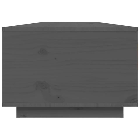vidaXL Coffee Table Grey 80x50x35.5 cm Solid Wood Pine