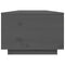 vidaXL Coffee Table Grey 80x50x35.5 cm Solid Wood Pine