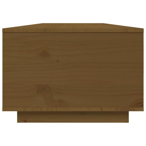 vidaXL Coffee Table Honey Brown 80x50x35.5 cm Solid Wood Pine
