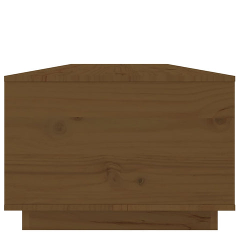 vidaXL Coffee Table Honey Brown 100x50x35 cm Solid Wood Pine