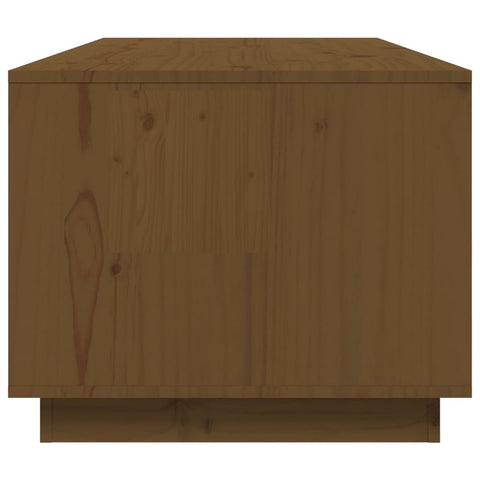vidaXL Coffee Table Honey Brown 100x50x41 cm Solid Wood Pine