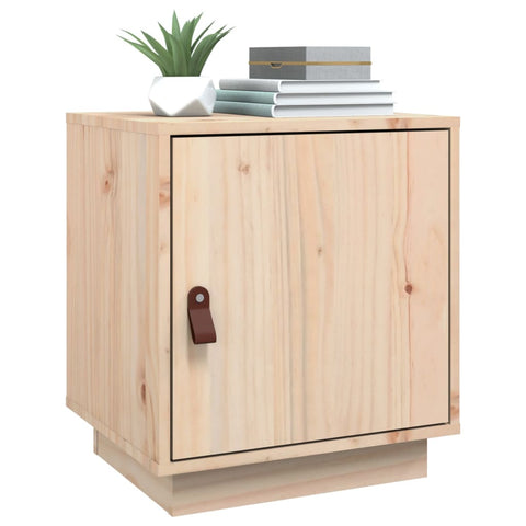 vidaXL Bedside Cabinets 2 pcs 40x34x45 cm Solid Wood Pine