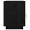 vidaXL Bedside Cabinets 2 pcs Black 40x34x45 cm Solid Wood Pine