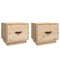vidaXL Bedside Cabinets 2 pcs 40x34x35 cm Solid Wood Pine