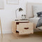 vidaXL Bedside Cabinets 2 pcs 40x34x35 cm Solid Wood Pine