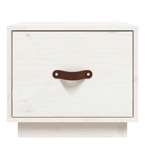 vidaXL Bedside Cabinets 2 pcs White 40x34x35 cm Solid Wood Pine