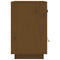 vidaXL Bedside Cabinet Honey Brown 40x34x55 cm Solid Wood Pine