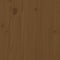 vidaXL Bedside Cabinet Honey Brown 40x34x55 cm Solid Wood Pine