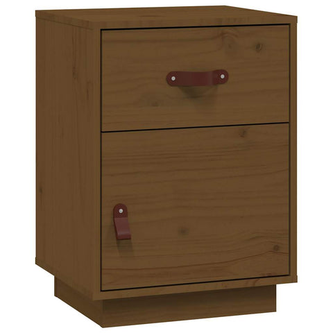 vidaXL Bedside Cabinets 2 pcs Honey Brown 40x34x55 cm Solid Wood Pine