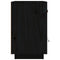 vidaXL Bedside Cabinets 2 pcs Black 40x34x55 cm Solid Wood Pine