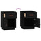 vidaXL Bedside Cabinets 2 pcs Black 40x34x55 cm Solid Wood Pine