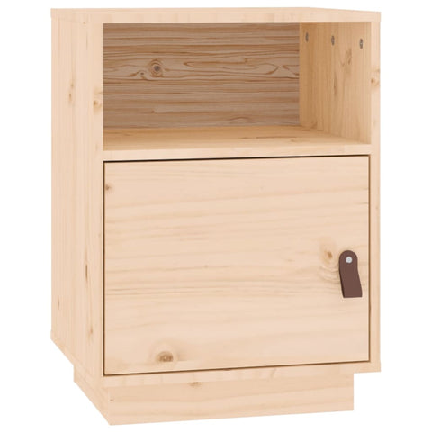 vidaXL Bedside Cabinet 40x34x55 cm Solid Wood Pine