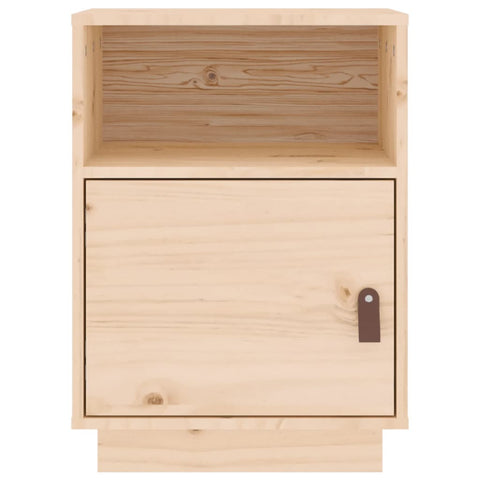 vidaXL Bedside Cabinet 40x34x55 cm Solid Wood Pine