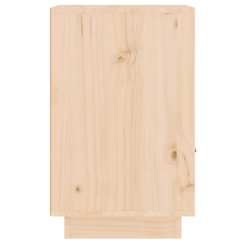 vidaXL Bedside Cabinet 40x34x55 cm Solid Wood Pine