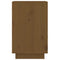 vidaXL Bedside Cabinet Honey Brown 40x34x55 cm Solid Wood Pine