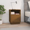 vidaXL Bedside Cabinet Honey Brown 40x34x55 cm Solid Wood Pine