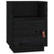 vidaXL Bedside Cabinets 2 pcs Black 40x34x55 cm Solid Wood Pine