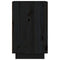 vidaXL Bedside Cabinets 2 pcs Black 40x34x55 cm Solid Wood Pine