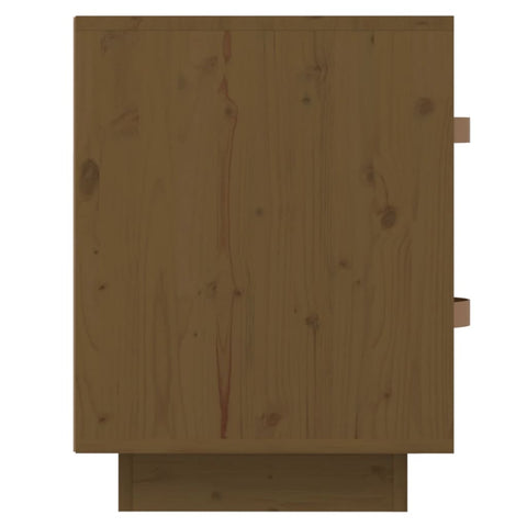 vidaXL Bedside Cabinets 2 pcs Honey Brown 40x34x45 cm Solid Wood Pine