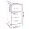 vidaXL Bedside Cabinets 2 pcs Honey Brown 40x40x75 cm Solid Wood Pine