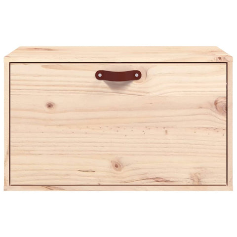 vidaXL Wall Cabinet 60x30x35 cm Solid Wood Pine