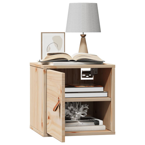 vidaXL Wall Cabinets 2 pcs 31.5x30x30 cm Solid Wood Pine