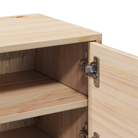 vidaXL Wall Cabinets 2 pcs 31.5x30x30 cm Solid Wood Pine