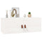 vidaXL Wall Cabinets 2 pcs White 80x30x30 cm Solid Wood Pine