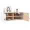 vidaXL Wall Cabinets 2 pcs White 80x30x30 cm Solid Wood Pine