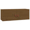 vidaXL Wall Cabinet Honey Brown 80x30x30 cm Solid Wood Pine
