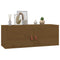 vidaXL Wall Cabinet Honey Brown 80x30x30 cm Solid Wood Pine