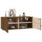 vidaXL Wall Cabinet Honey Brown 80x30x30 cm Solid Wood Pine