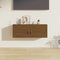 vidaXL Wall Cabinet Honey Brown 80x30x30 cm Solid Wood Pine