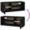 vidaXL Wall Cabinets 2 pcs Black 80x30x30 cm Solid Wood Pine