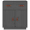 vidaXL Sideboard Grey 65.5x40x75 cm Solid Wood Pine