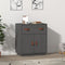 vidaXL Sideboard Grey 65.5x40x75 cm Solid Wood Pine