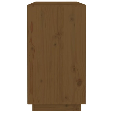 vidaXL Sideboard Honey Brown 100x40x75 cm Solid Wood Pine