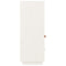 vidaXL Highboard White 67x40x108.5 cm Solid Wood Pine